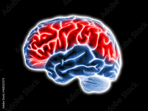 brain pain illustration