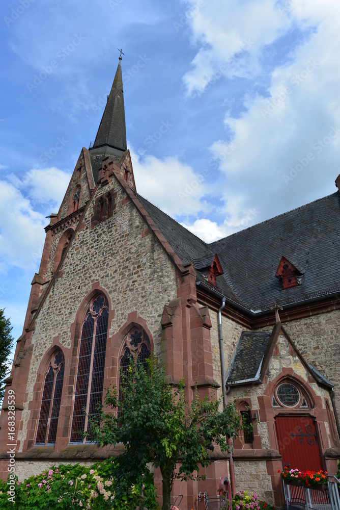 Fototapeta premium Gustav-Adolf-Jubiläumskirche Bingen