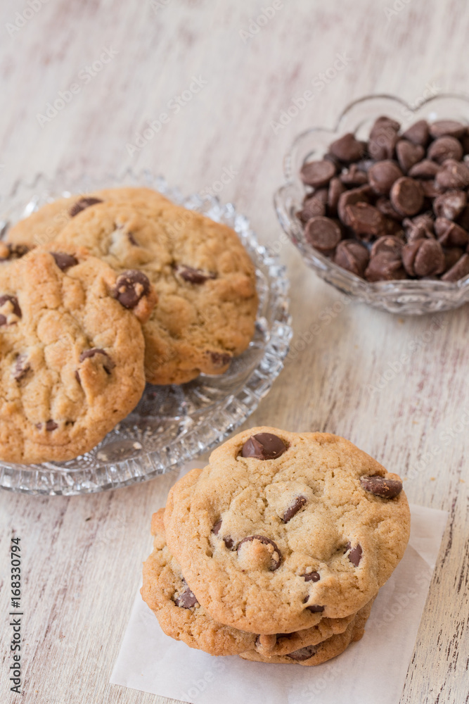Homemade Chocolate Chip Cookies Dessert Homemade Chocolate Chip Cookies Dessert