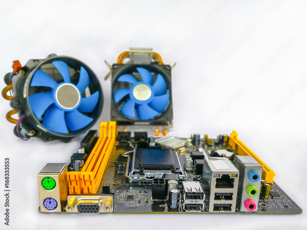 Fototapeta premium Computer, Computer Equipment, Desktop PC, Equipment, Thailand