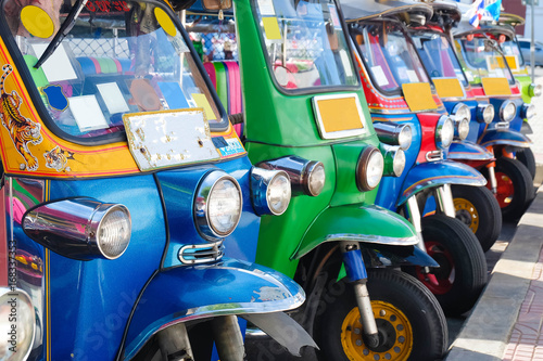 Photography Tuk Tuk fleet