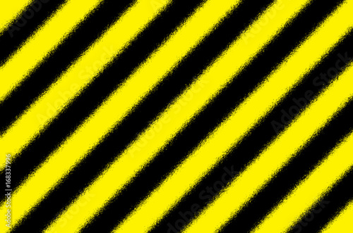 Yellow and black striped from left to right background illustration