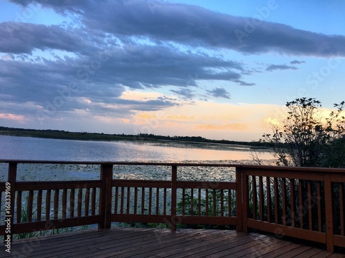 Cloudy Day at Pike Lake