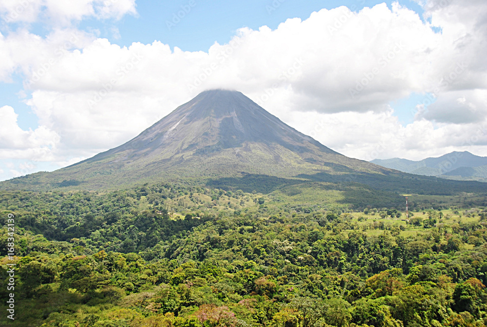 Fototapeta premium Volcan, Arenal