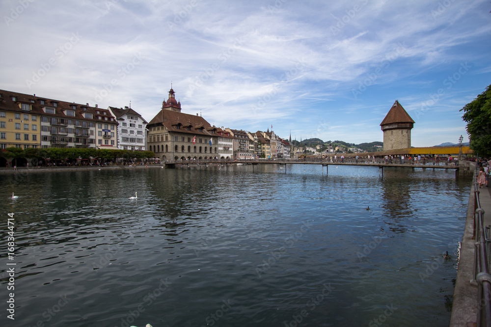 Old town of Lucerne, Switzerland Old town of Lucerne, Switzerland