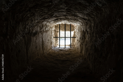 ancient prison window