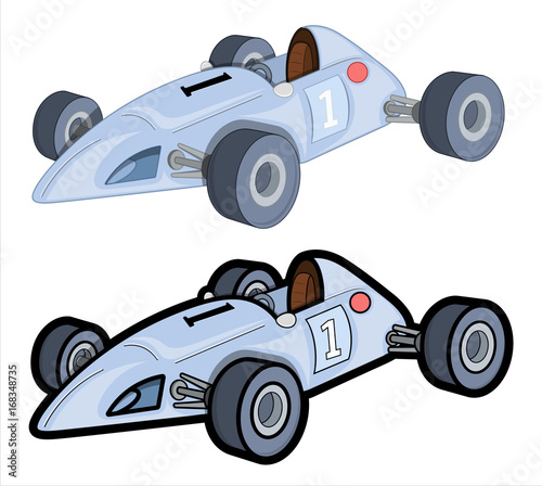 Racing Cars Vector Designs