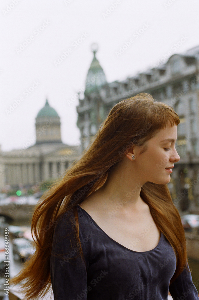 Portrait of a young woman Portrait of a young woman