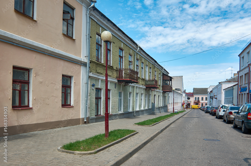street in Grodno, Belarus