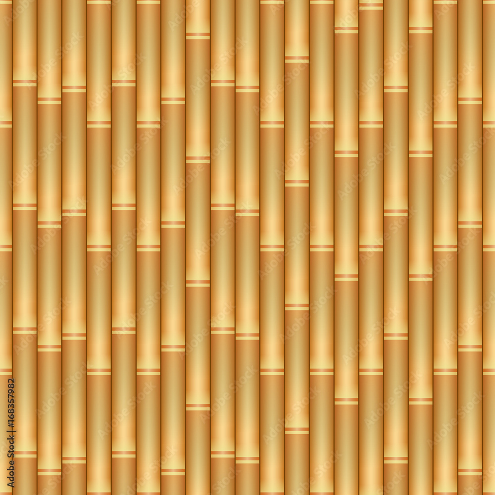 Fototapeta premium Seamless Old Bamboo Pattern Texture Background
