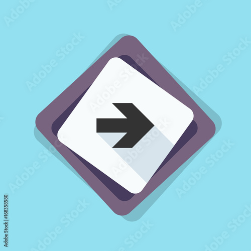 Right Arrow Sign illustration