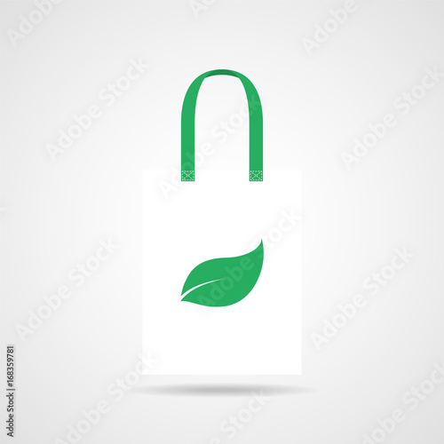 Eco bag. Vector