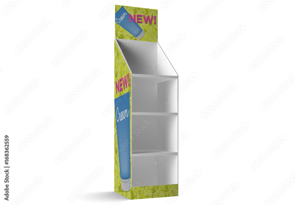 Product Display Stand Mockup 1 Stock Template Adobe Stock
