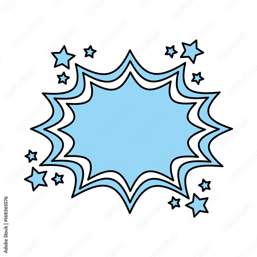 Flat line monocromatic pop art comic sign over white background vector illustration