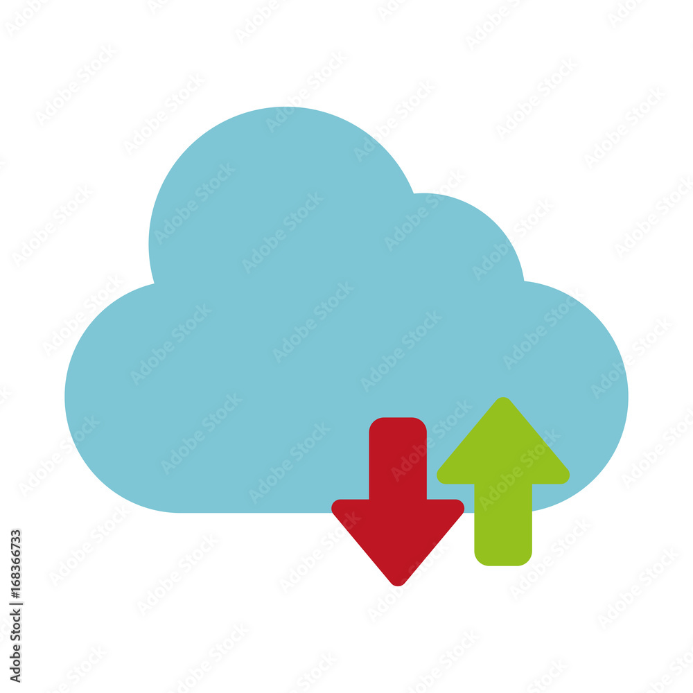 cloud storage icon image vector illustration design cloud storage icon image vector illustration design