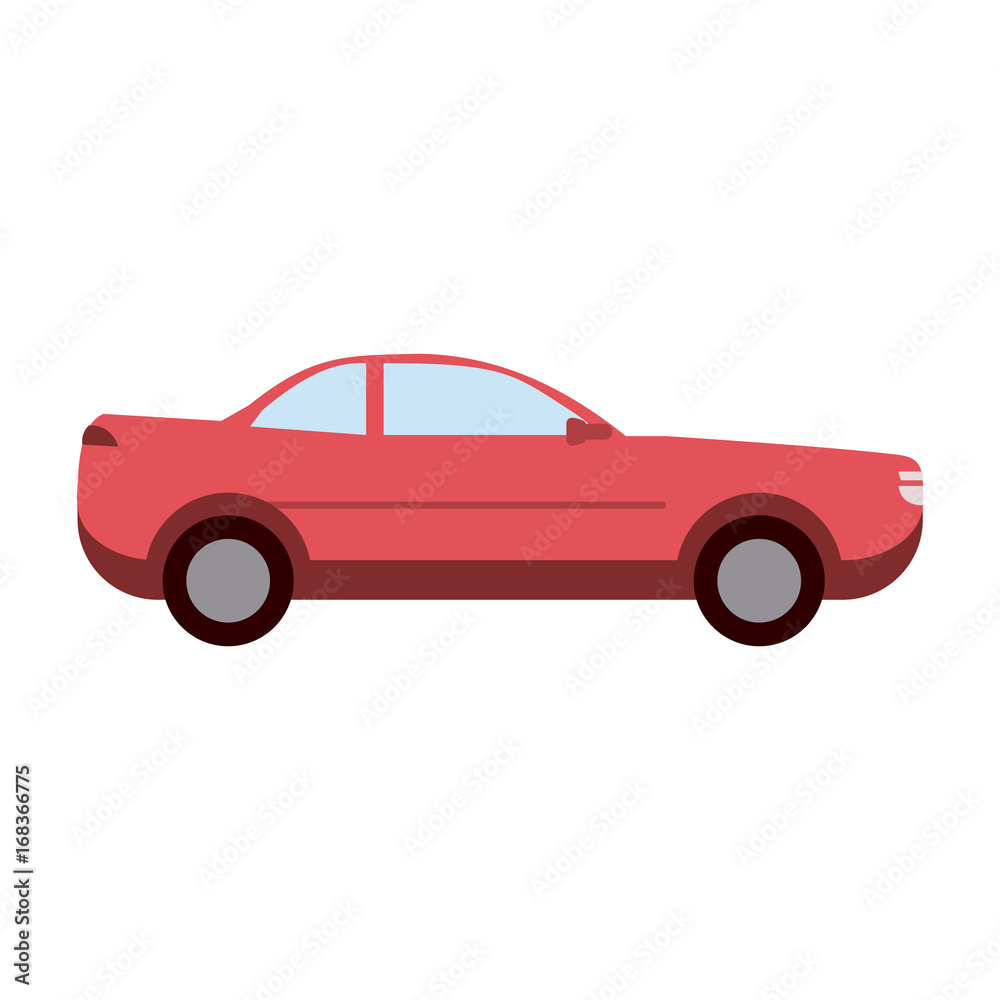 red car sideview icon image vector illustration design red car sideview icon image vector illustration design