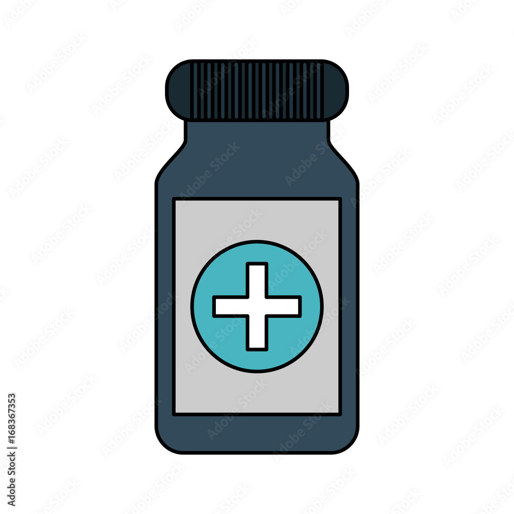 medication pills flask healthcare icon image vector illustration design medication pills flask healthcare icon image vector illustration design