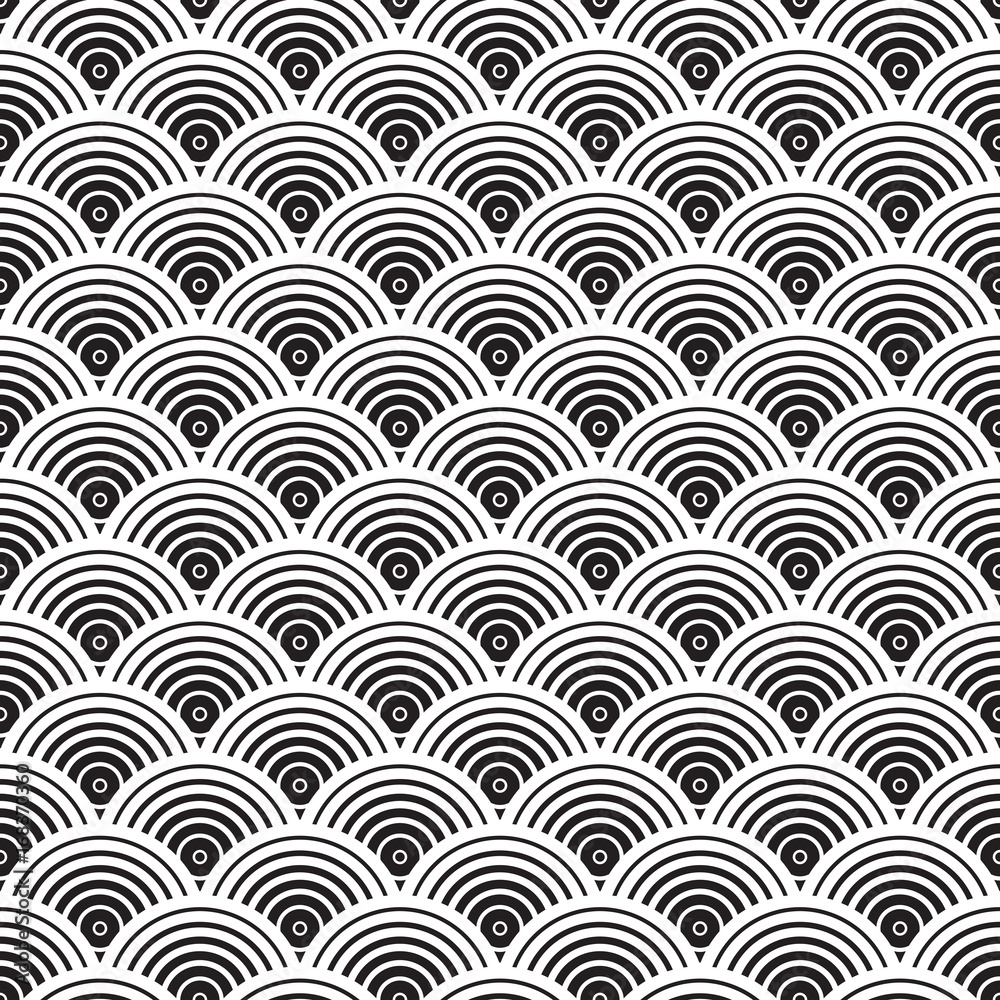 Seamless vector Art Deco pattern Seamless vector Art Deco pattern