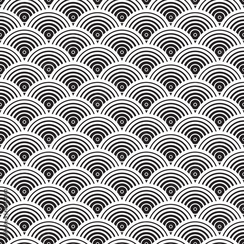 Seamless vector Art Deco pattern