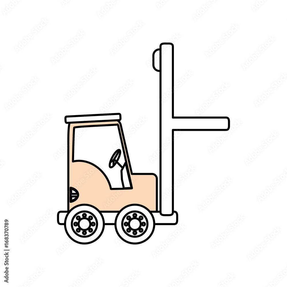 Forklift cargo vehicle Forklift cargo vehicle