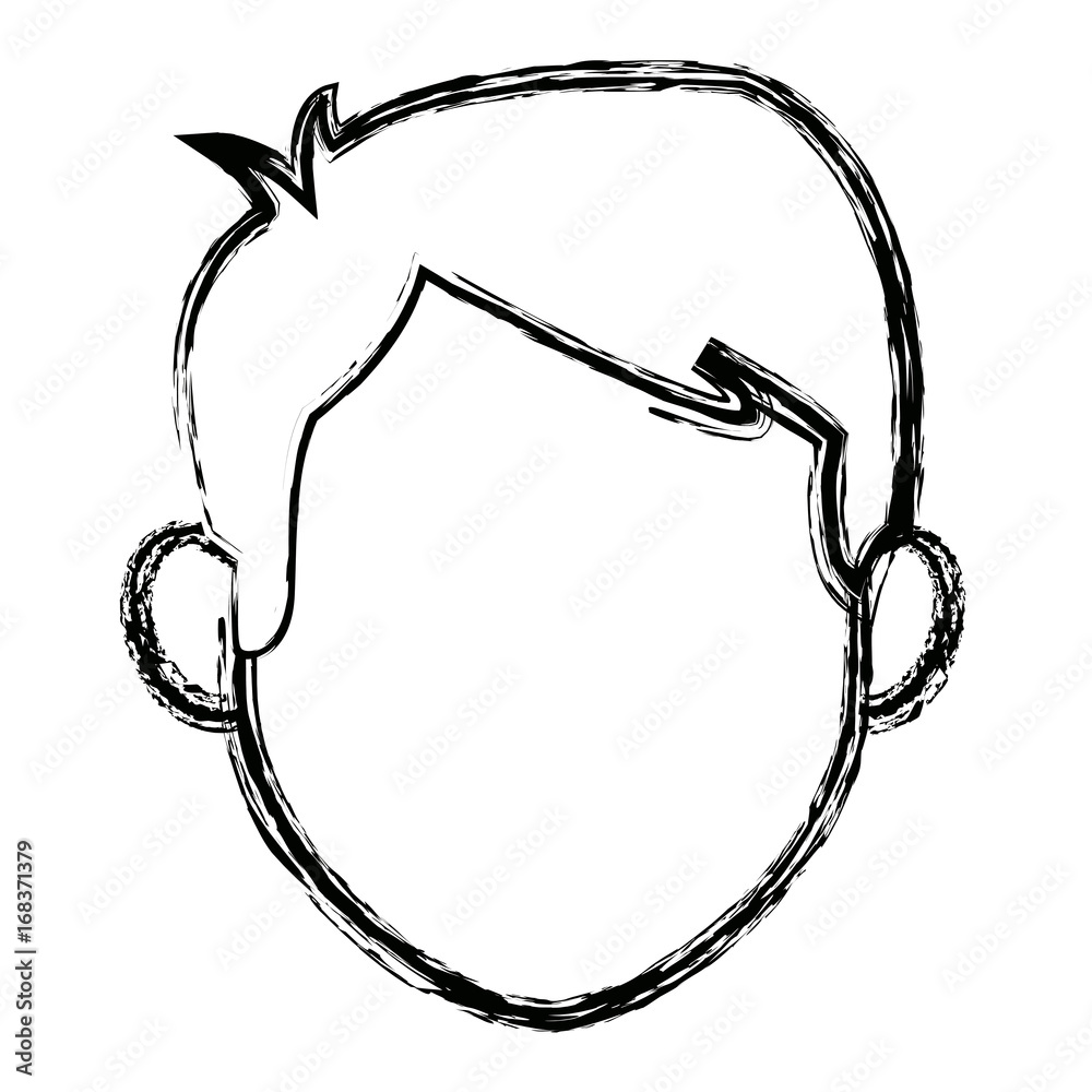 man character face avatar male cartoon vector illustration man character face avatar male cartoon vector illustration