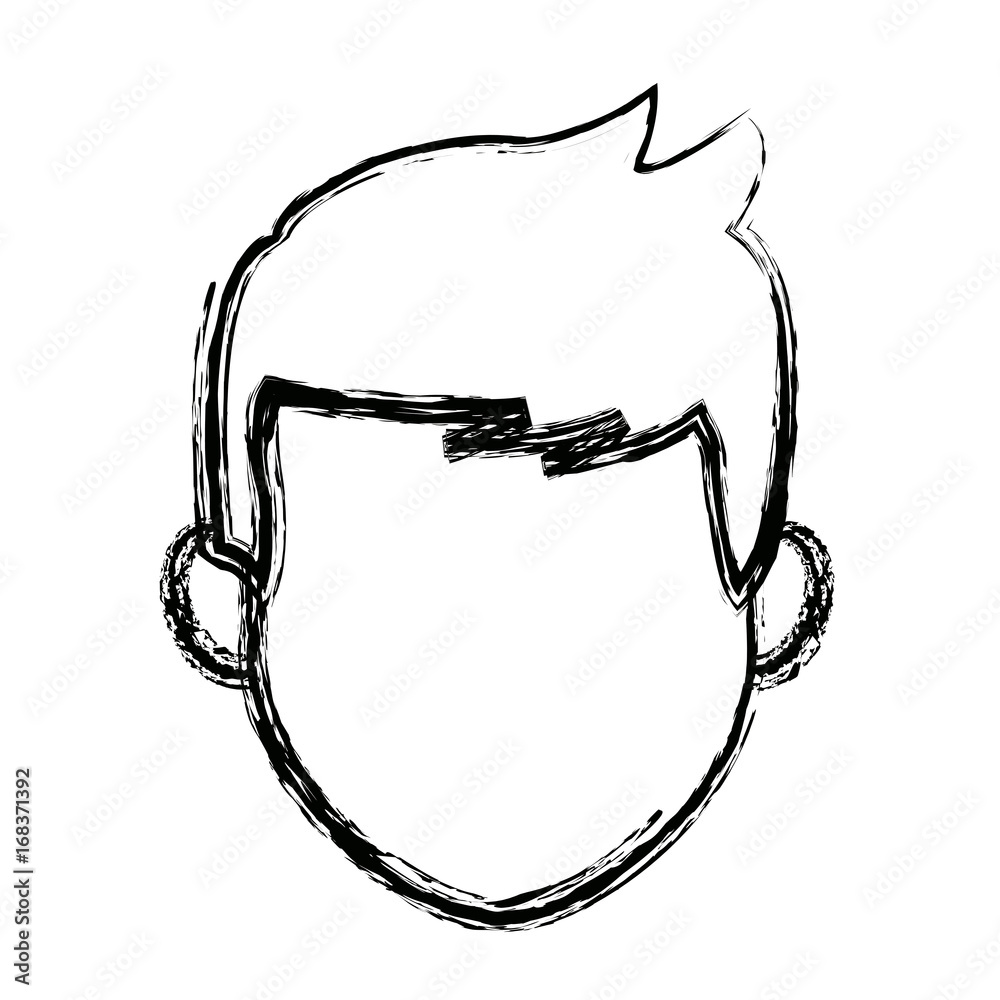 man character face avatar male cartoon vector illustration man character face avatar male cartoon vector illustration