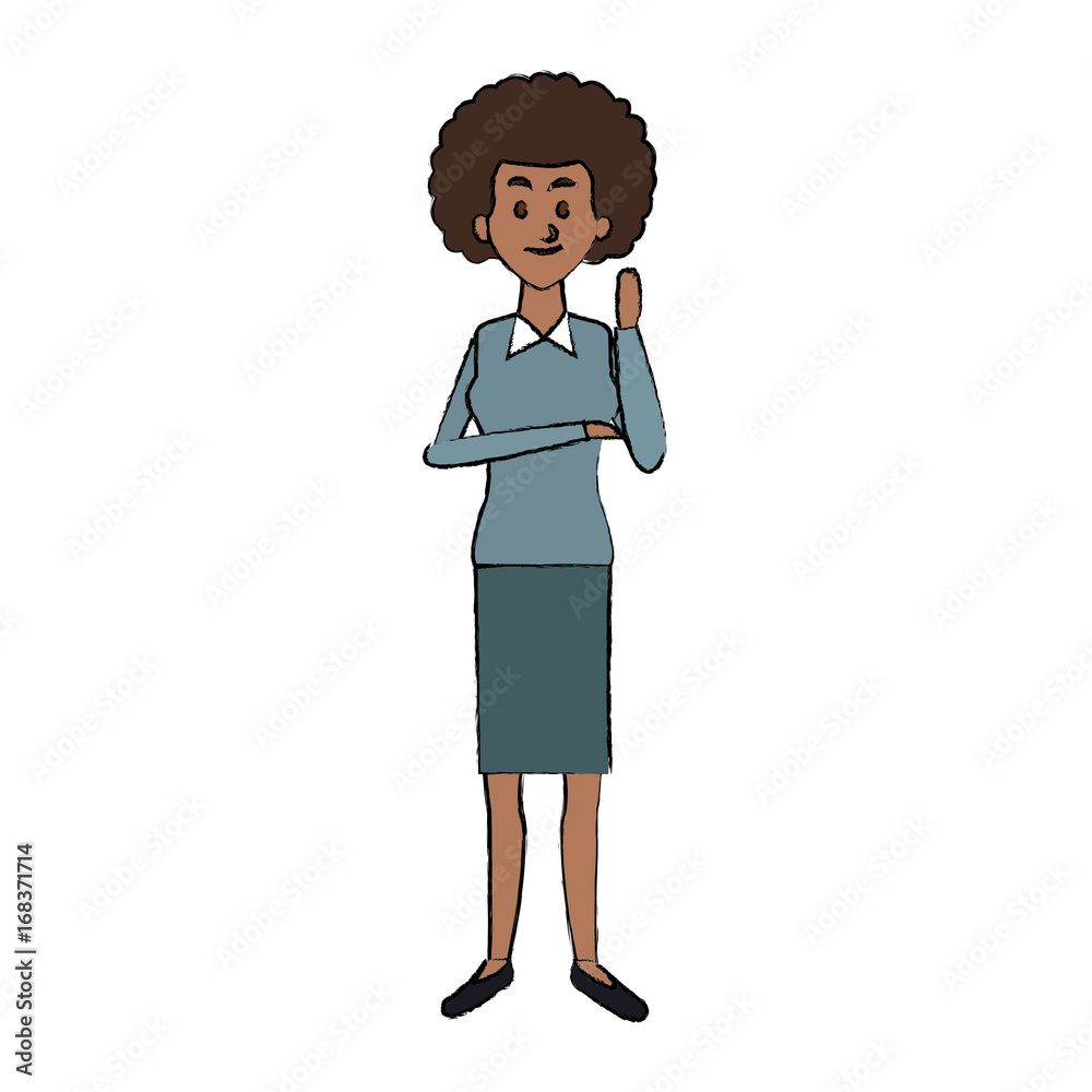 beautiful woman character people standing vector illustration beautiful woman character people standing vector illustration