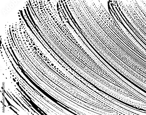 Grunge soap texture invert. Distress black and white rough foam trace stunning background. Noise dirty rectangle grunge foam texture. Dirty artistic soap background. Vector illustration.