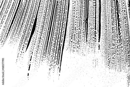 Grunge soap texture invert. Distress black and white rough foam trace fetching background. Noise dirty rectangle grunge foam texture. Dirty artistic soap background. Vector illustration.