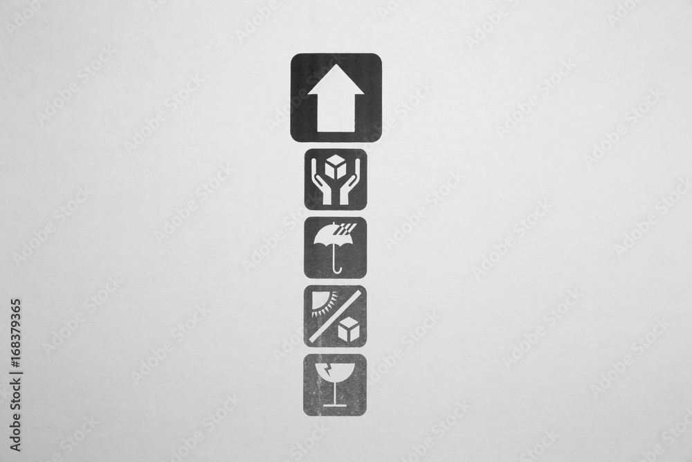Symbol box Paper texture brown sheet background. Symbol box Paper texture brown sheet background.