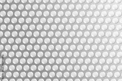 Vector realistic isolated bubble wrap background for decoration and covering.