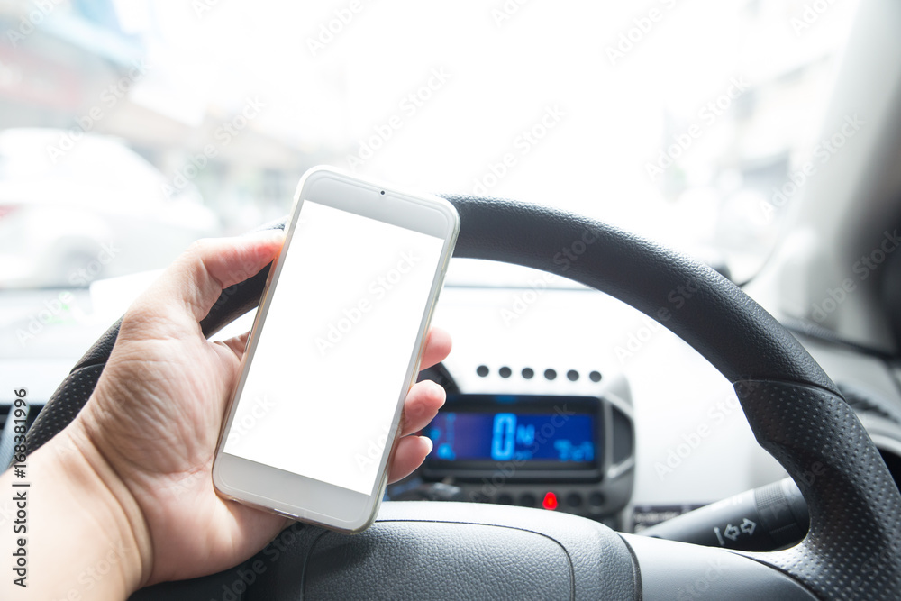 Woman Using a Smart Phone Woman Using a Smart Phone