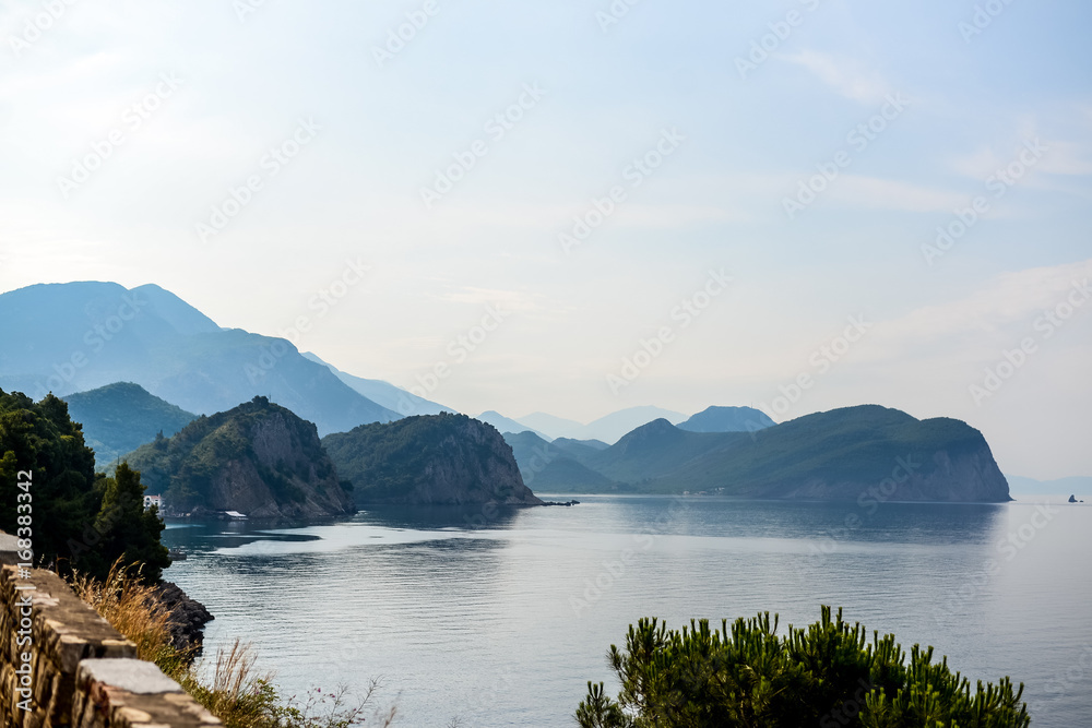 Sea views of the resorts of Petrovac Montenegro Sea views of the resorts of Petrovac Montenegro