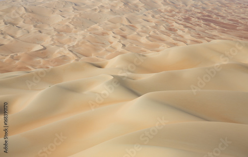 sand dunes of Liwa desert photo