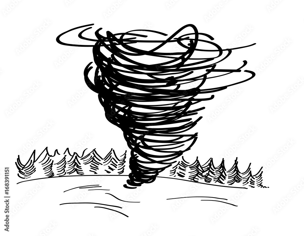 Tornado Sketch Images - Free Download on Freepik