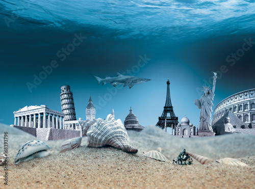 Landmarks underwater