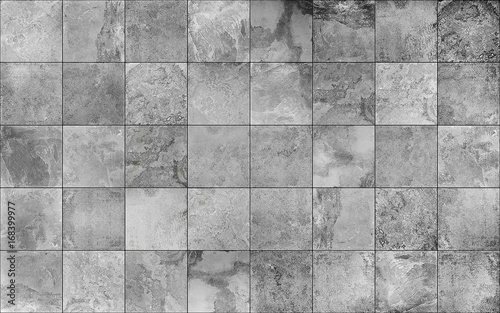 Fotografie, Obraz Slate tile ceramic seamless texture