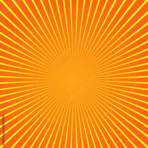 Sun beam ray sunburst pattern background summer. Shine Summer pattern. Vector