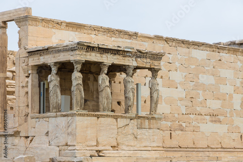 Erechtheion is an ancient Greek temple  on the north side of the Acropolis of Athens in Greece.