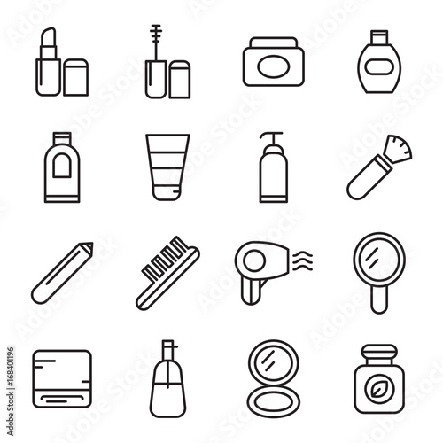 Woman Beauty And Spa Related Icons