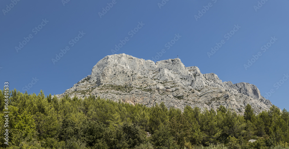 mount sainte-victoire in the provence, the Cezanne mountain