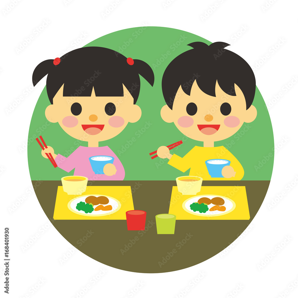 子供と行事 お昼ご飯 給食 子供と行事 お昼ご飯 給食