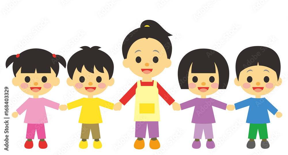子供と保育士