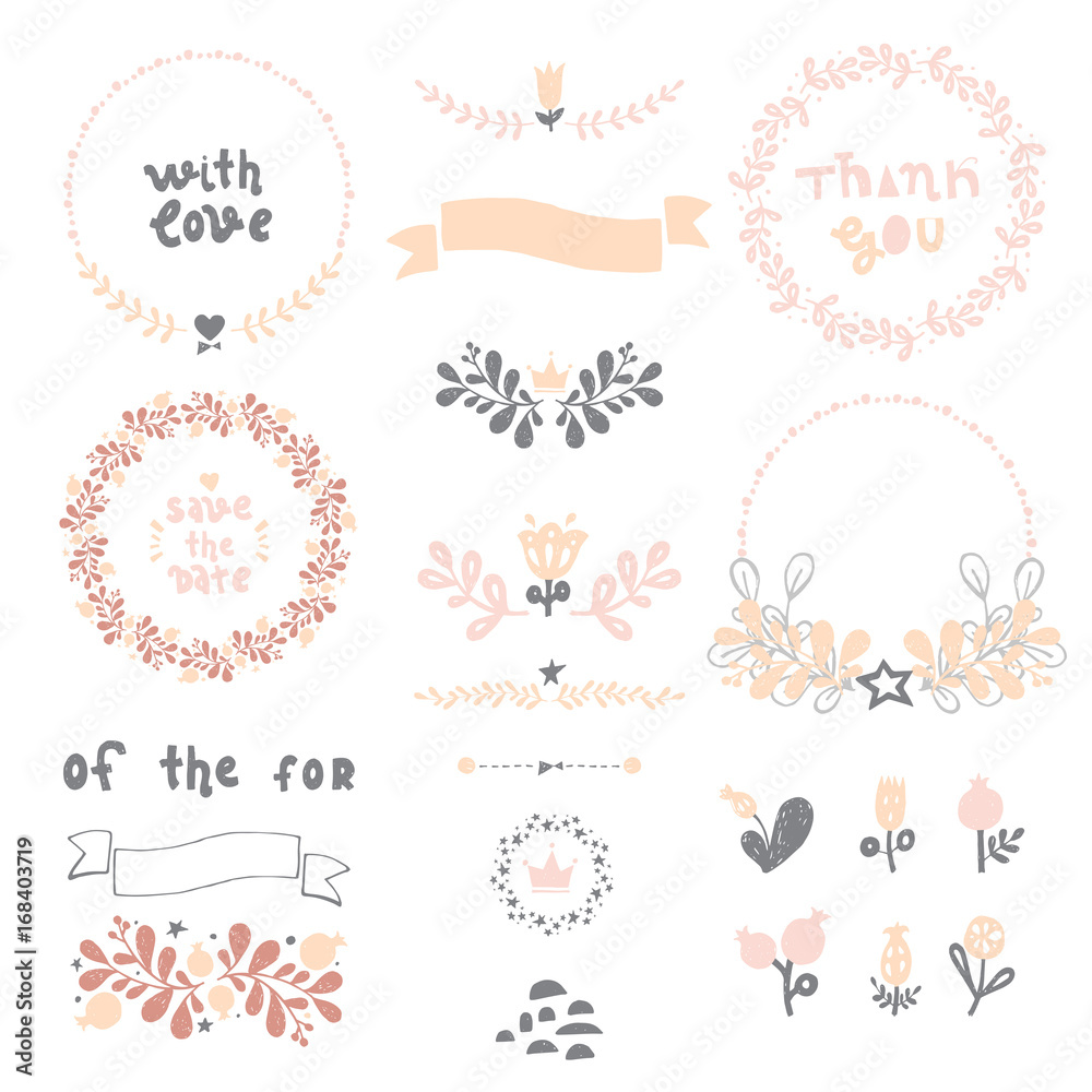wedding elements set wedding elements set