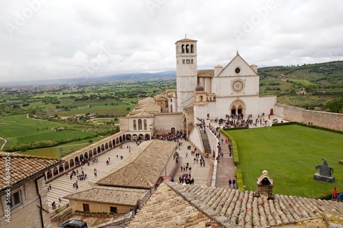 The Basilica of San Francesco d'Assisi, Assisi, Italy
