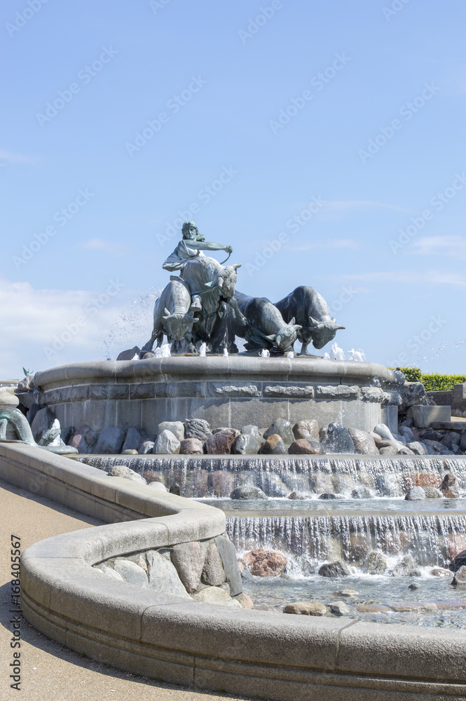 Gefion Fountain. Copenhagen