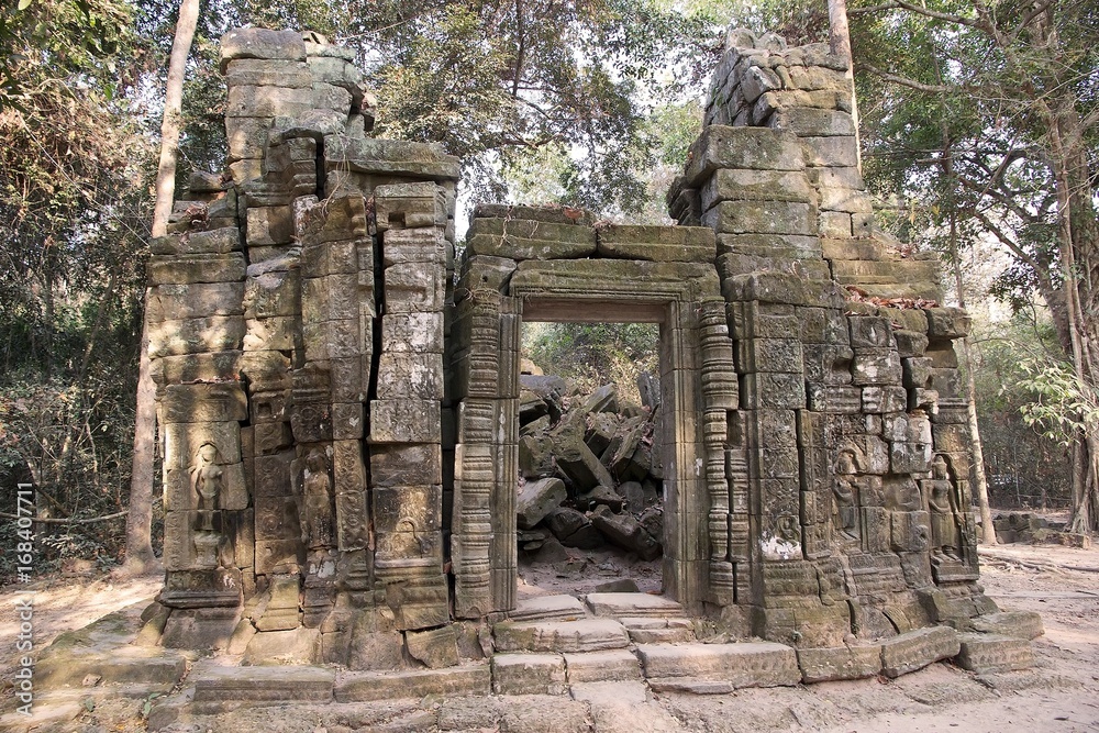 Naklejka premium Ta Prohm temple