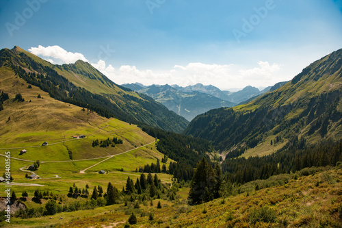 Landschaft am Furkajoch (Vorarlberg) 1.700 m
