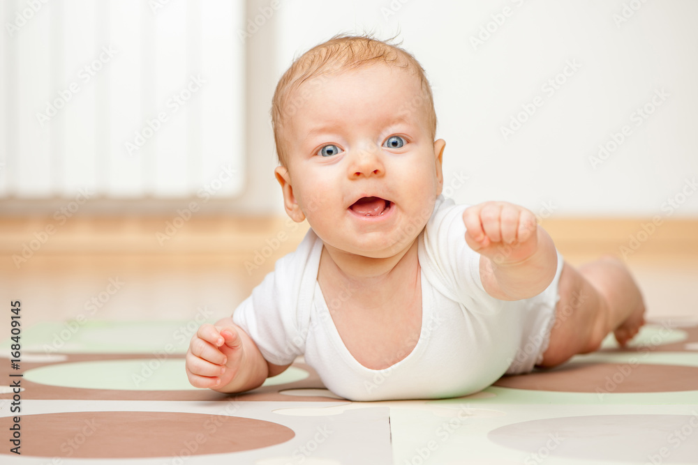 Four months old baby Four months old baby