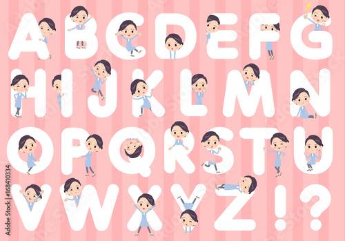 White coat women_A to Z